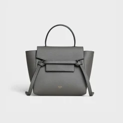 Nano Belt bag in grained calfskin
