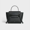 Nano Belt bag in grained calfskin