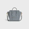 Nano Luggage bag in baby drummed calfskin