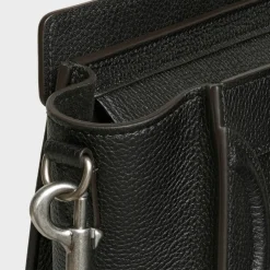 Nano Luggage bag in drummed calfskin