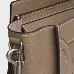 Nano Luggage bag in drummed calfskin