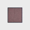 octagon bandana in silk twill
