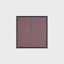 octagon bandana in silk twill