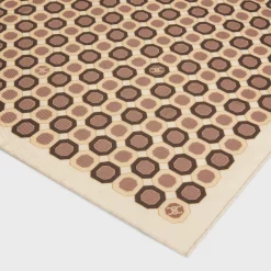octagon bandana in silk twill