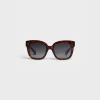 Oversized S002 Sunglasses in Acetate with Polarized Lenses
