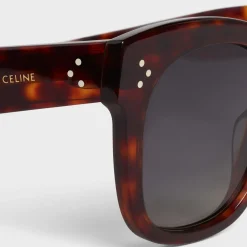Oversized S002 Sunglasses in Acetate with Polarized Lenses