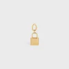 PADLOCK CHARM in Brass