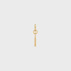 PADLOCK CHARM in Brass