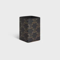 Perfume Holder 100ml in Triomphe Canvas and Calfskin