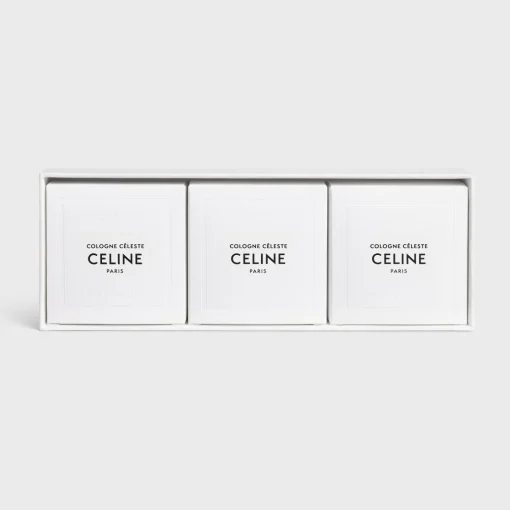 PERFUMED SOAPS SET COLOGNE CÉLESTE 3x100G