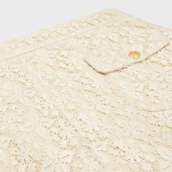 romy mini shorts in lace cotton