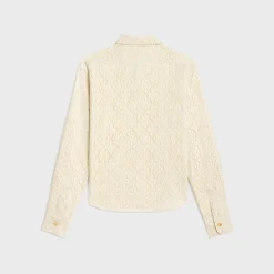romy shirt in lace cotton