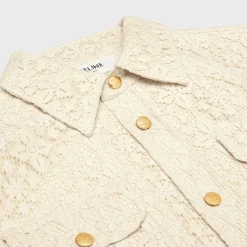 romy shirt in lace cotton