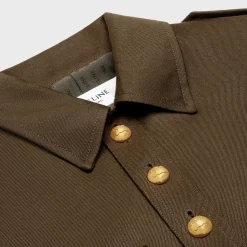 Saharienne jacket in diagonal wool