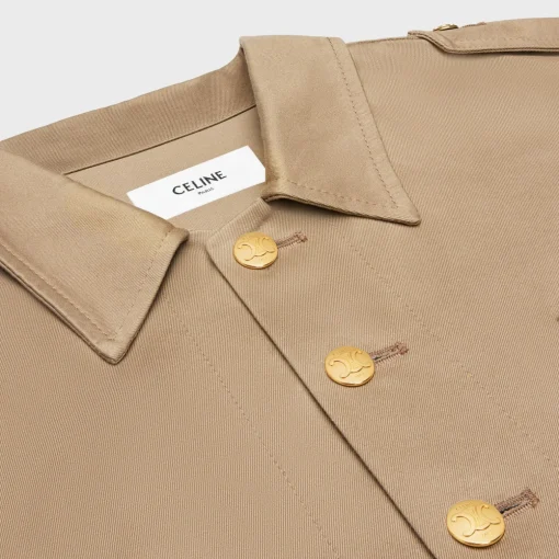 saharienne jacket in technical cotton