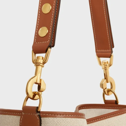 SAILOR BUCKET CUIR TRIOMPHE in TEXTILE AND CALFSKIN
