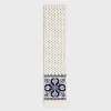 scarf in fair isle wool