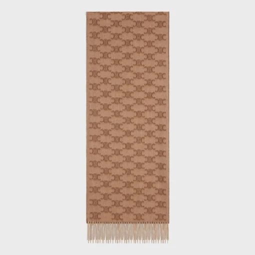 SCARF IN MONOGRAM CASHMERE