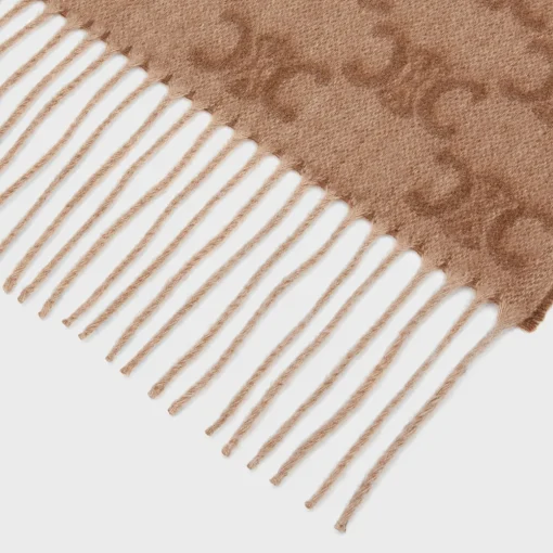 SCARF IN MONOGRAM CASHMERE