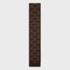 scarf in monogram wool, cashmere and silk