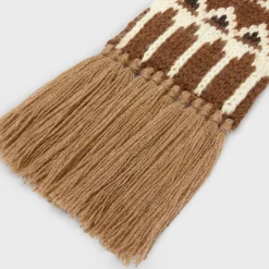 scarf in triomphe fair isle wool
