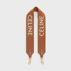 Short Strap in Wool with Celine jacquard