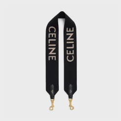 Short Strap in Wool with Celine jacquard