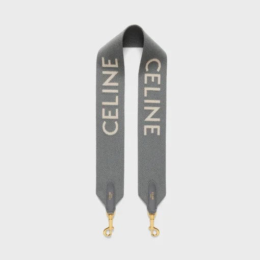 Short Strap in Wool with Celine jacquard