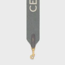 Short Strap in Wool with Celine jacquard