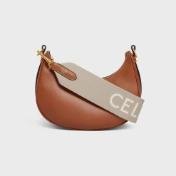 Short Strap in Wool with Celine jacquard with GOLD FINISHING