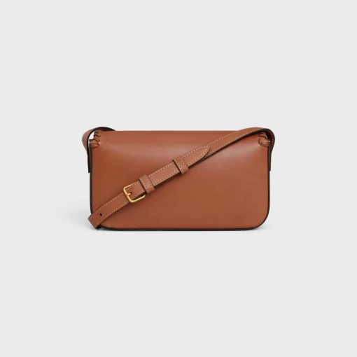 SHOULDER BAG CLAUDE in BRAIDED NATURAL CALFSKIN