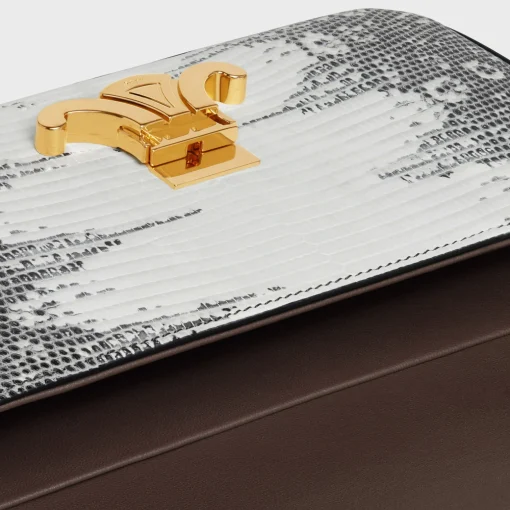 SHOULDER BAG CLAUDE in Lizard