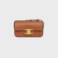 SHOULDER BAG CLAUDE in Natural Calfskin