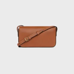 SHOULDER BAG CLAUDE in Natural Calfskin