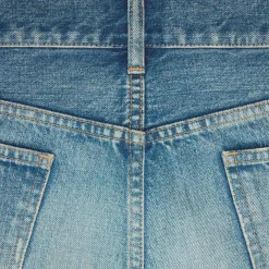 skate shorts in electric sky wash denim
