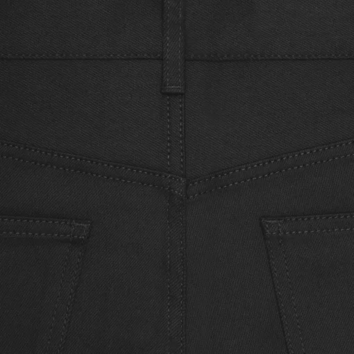 skinny jeans in black denim