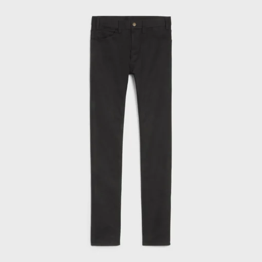 skinny jeans in vintage pure black denim