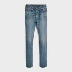 skinny jeans in vintage union wash denim