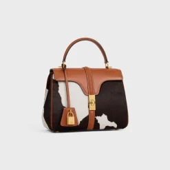 Small 16 Bag in PONY CALFSKIN WITH COW PRINT