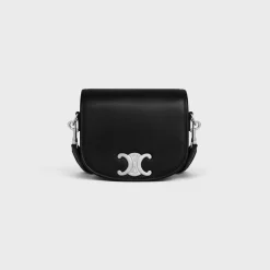 SMALL BESACE STRAP TRIOMPHE in SUPPLE NATURAL CALFSKIN