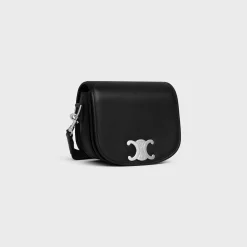SMALL BESACE STRAP TRIOMPHE in SUPPLE NATURAL CALFSKIN