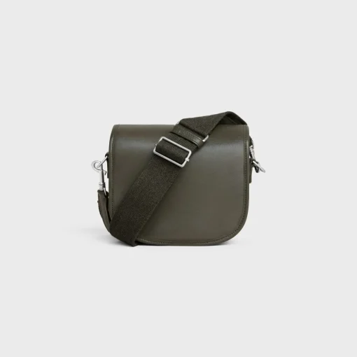 SMALL BESACE STRAP TRIOMPHE in SUPPLE NATURAL CALFSKIN