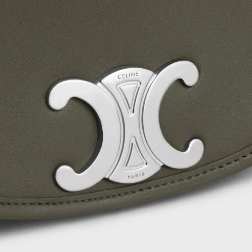 SMALL BESACE STRAP TRIOMPHE in SUPPLE NATURAL CALFSKIN