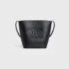 SMALL BUCKET CUIR TRIOMPHE in Smooth Calfskin