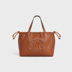 SMALL CABAS DRAWSTRING CUIR TRIOMPHE in Smooth Calfskin