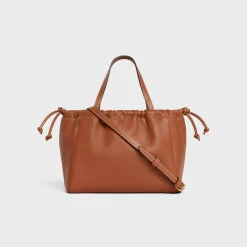 SMALL CABAS DRAWSTRING CUIR TRIOMPHE in Smooth Calfskin