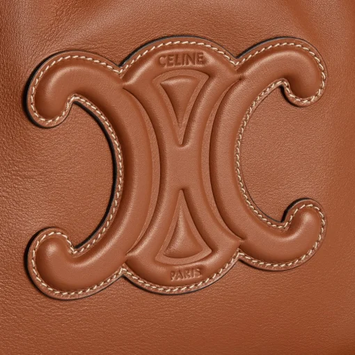 SMALL CABAS DRAWSTRING CUIR TRIOMPHE in Smooth Calfskin