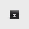 Small Flap Wallet TRIOMPHE in Shiny calfskin