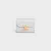Small Flap Wallet TRIOMPHE in Shiny calfskin
