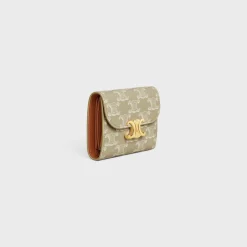 Small Flap Wallet TRIOMPHE in TRIOMPHE CANVAS